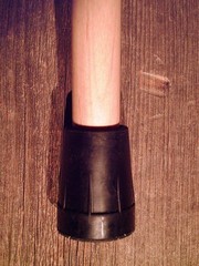 MAPLE derby handle cane COPPER COLLAR maple wood shaft custom MADE IN THE USA