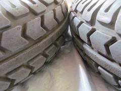 Wheels & Tires 330 X 100 from Hartway Rumba HP-3 Wheelchair