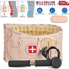 Decompression Back Brace Lumbar Belt Spinal Support & Extender Belt Air Traction