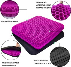 Gel Seat Cushion, Office Seat Cushion Chair Pads for Office Home Car Wheelcha…