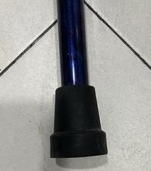 Carex Soft Grip Walking Cane – Height Adjustable Cane With Wrist Strap – Latex