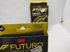 Futuro Lifestyle Moderate Comp. Opaque Tights, Black, WM Medium package damaged