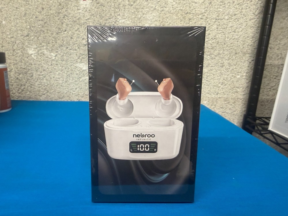 nebroo INFINITY HEARING AID MD OTC – Complete Kit! Free Shipping!