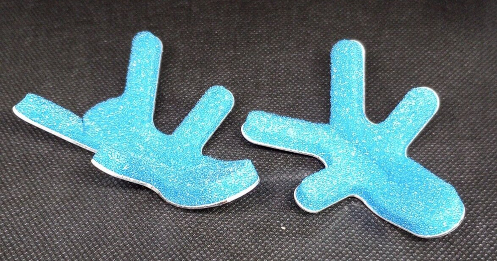 (2 Pack) ProCare 79-71963 -Splint Protective Frog Adult Finger 2.25×2.75″ Size S