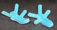 (2 Pack) ProCare 79-71963 -Splint Protective Frog Adult Finger 2.25×2.75″ Size S
