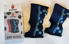 Sparthos Compression Wrist Sleeves – Cobalt Blue NIB Size Medium
