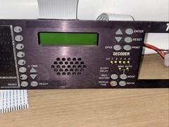 TFT EAS 911 Emergency Alert System Encoder/Decoder Front Panel Only