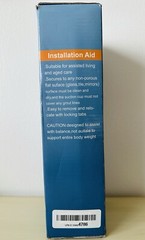 HOTODEAL SUCTION CUP GRAB BARS 300MM NIGHT-GLOW PORTABLE ABS SUPPORT BAR NEW