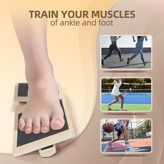 CINWELLER Ankle Strengthener Exerciser for Sprained, Single Foot Balance Boar…