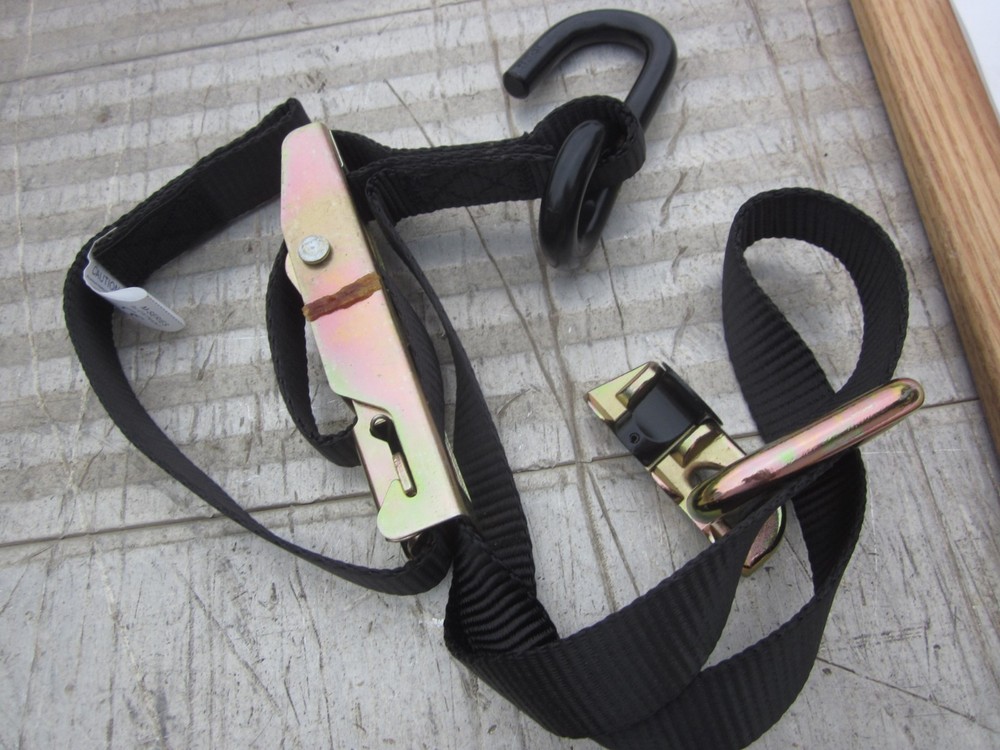 Q’Straint Safehaven Wheelchair Tie-Down System, M-Series Straps Track Transport