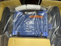 Journey Zoomer 08360 Blue Electric Folding Wheelchair Right Hand Control