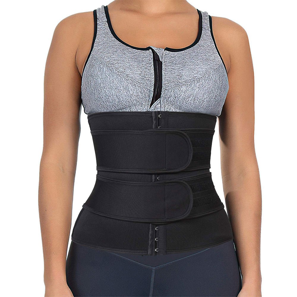 Men’s Sauna Suit Sweat Vest Neoprene Waist Trainer Tank Top T-Shirt Body Shaper