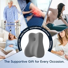 Natural Latex Wedge Pillow for Couples & Maternity – Ergonomic Support Cushion