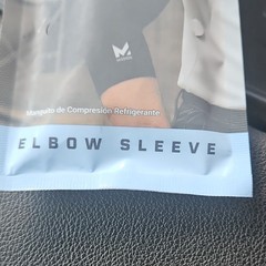 Mission Pro Quick Dry Cool Compression Elbow Sleeve Cool to the Touch Black L/XL