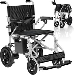 Electric Wheelchairs Adults Foldable Power Wheelchairs 15 Miles Long Travel