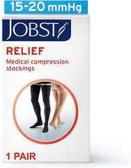 JOBST Relief Thigh High 15-20 mmHg Compression X-Large (1 Pair), Beige
