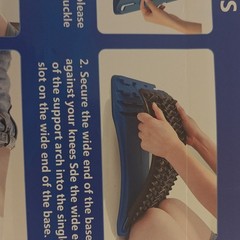 Minoll Arch Spine & Back Stretcher-Relieve Back Pain-Easy to Use-NIB