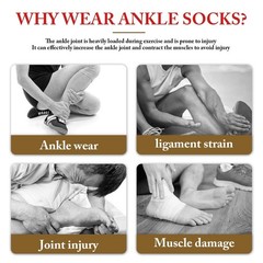 3Pairs Neuropathy Socks – Soothe Relief Compression X-Large, Multicolor
