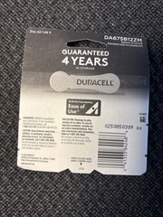 Duracell Hearing Aid Batteries Blue Size 675, 12 Count Pack, 675A NEW