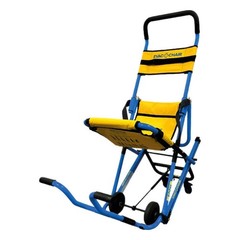 EVAC-CHAIR 600H Stair Chair,400 lb,Blue,Yellow,23″ W 4WLZ8