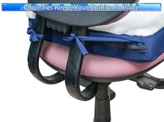 Premium Gel Memory Foam Seat Cushion Pad For Chair, Car, Wheelchair & More – TV