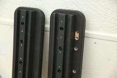 PAIR 14″Quantum GEL Armrest Arm Pads & MOUNT RAILS for Edge 3 Q6 2.0 J4 4Front +