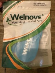Welnove Gel Heel Cups Shoe Inserts Heel Cushion Pads Women’s 7-10 Men’s 5-7 New