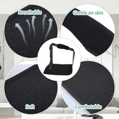 Arm Sling Shoulder Injury Breathable Immobilizer Wrist Elbow Support Bandage L