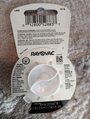 RAYOVAC Hearing Aid Batteries Size 10 (56 Ct), Use by March 2026, Free Shhipping