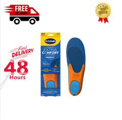 Shoe Insoles EXTRA Arch Support Massaging Gel Mens 8-14 Insoles 1pair
