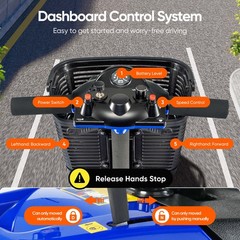 Used 3 Wheel Mobility Scooter Electric Powered Mobile Folding Wheelchair Device
