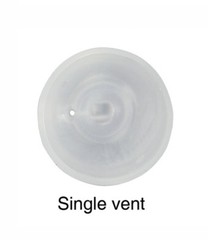 1 Pack Oticon miniFit 6mm Bass Single Vent Domes For Hearing Aids. 10 Total.