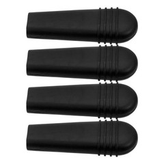 4Pcs Durable Black PVC Wheelchair Brake Extension Handle Covers Replacement