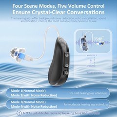 Wlu Hearing Aids Rechargeable Hearing Aids For Seniors Moderate Hearing Loss