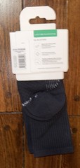 Feetures Plantar Fasciitis Black Light Cushion Socks Medium NIP