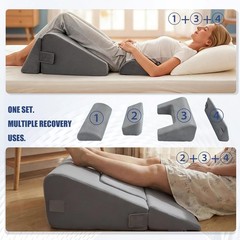 Multi-Configuration BBL Pillow for Comfort & Support After Brazilian Butt Lift