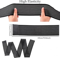 Compression Bandage Wraps for Leg, Elastic Calf Compression Sleeve Ankle Support