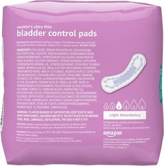 Discreet & Comfortable Women’s Bladder Control Pads, 30 Count, Hypoallergenic