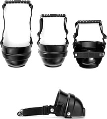 Metatarsal Toe Guard Protectors, 2 Pairs Plastic Unisex Toe Shoes, Lightweight F