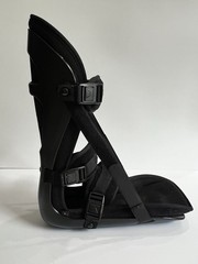 Ovation Medical – Adjustable Boot Foot/Ankle Immobilizer Black L