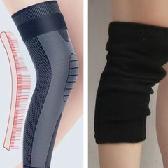 US 1-2 Pcs Full Leg Compression Sleeves Long Knee Braces Support Protector Sport