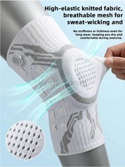Smart Knob-Type Knee Brace Spring Support Patella Stabilizer Compression Sleeves