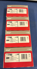 4 Boxes, Hollister 7760 Adapt, Universal Remover Wipes, No Sting Exp. 2029/2030
