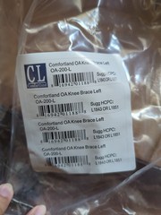 Comfortland Universal OA Knee Brace Left Leg OA-200-L With Tool Kit – NEW!