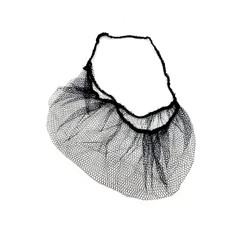 Disposable Honeycomb Nylon Beard Nets | Breathable, Durable | 100 Count [BLACK |