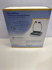 SoundPlus TV Infrared Listening System Model WIR 238 Under-the-Chin Receiver. 31