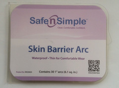 Safe N Simple Skin Barrier Arcs. 1” Arcs, 2 Pack/60 Units, SNS20630