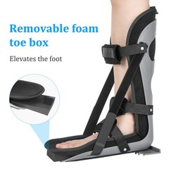 Adjustable Night Splint Ankle Foot Orthosis for Achilles Tendonitis & Foot Drop