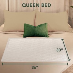 Underpads XL, Disposable Incontinence Bed Pads for Adults, Odor Block Technol…