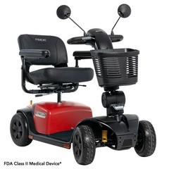Pride Victory® 10 Platinum- SC710PLA- 4-Wheel EZ Turn Full Size Mobility Scooter